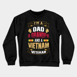 I am a veteran grandpa Crewneck Sweatshirt